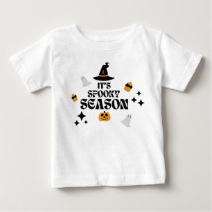 Camiseta De Bebé Es la temporada espeluznante 