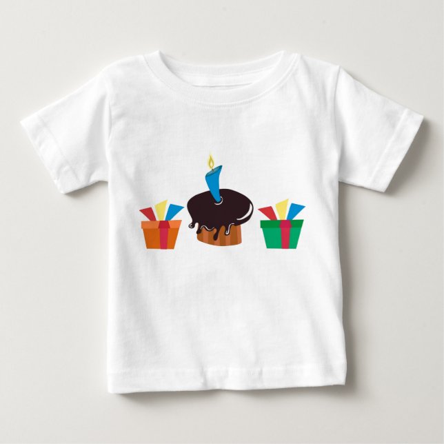 Camiseta De Bebé Es mi 1r cumpleaños (Anverso)