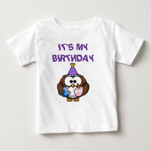 CAMISETA DE BEBÉ ES MI CUMPLEAÑOS