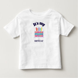 Camiseta De Bebé Es mi cumpleaños