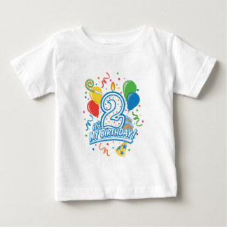 Camiseta De Bebé ¡Es mi cumpleaños! Niño de dos años Tee