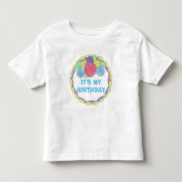 Es mi cumpleaños, pastel helado con Rosas Tee