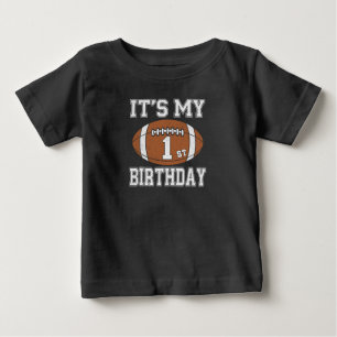 Camiseta De Bebé Es mi diseño de fútbol para el 1er cumpleaños