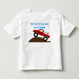 Camiseta De Bebé Es mi monster truck del cumpleaños