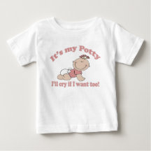Es mi Potty y lloraré si quiero demasiado Chica