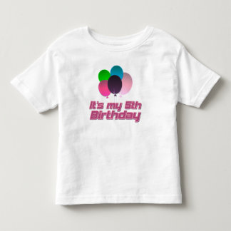 Camiseta De Bebé Es mi quinto cumpleaños.