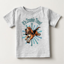 Camiseta De Bebé Es Perro Zoomie Time Hound