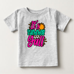 Camiseta De Bebé Es Summer Y'all-54808