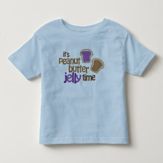 Camiseta De Bebé Es tiempo de la jalea de la mantequilla de