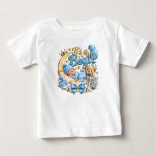 Camiseta De Bebé Es un anuncio de bebé niño