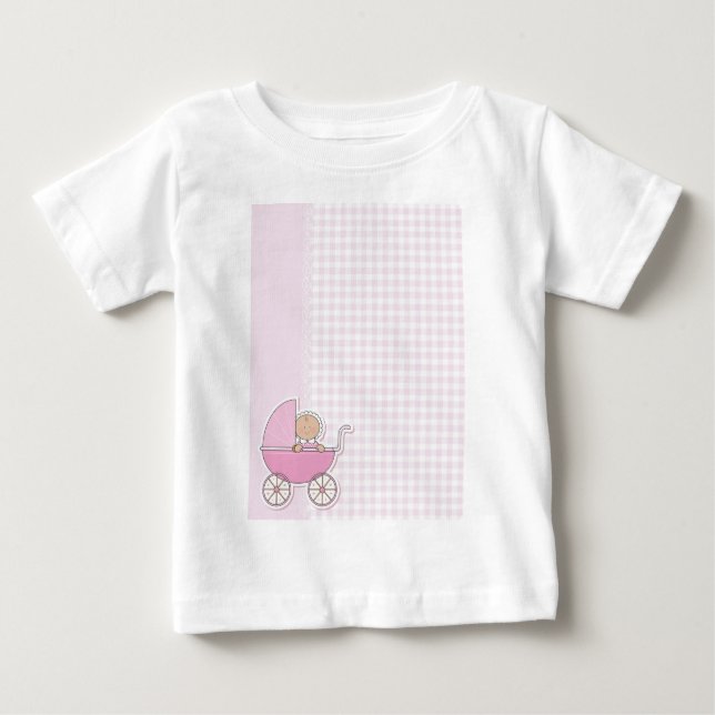 Camiseta De Bebé Es un Chica (Anverso)