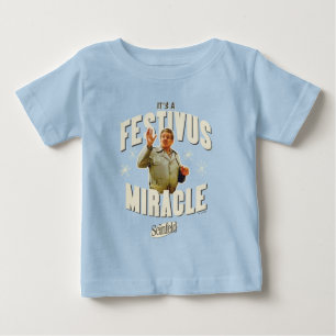 Camiseta De Bebé Es un Milagro de Festivus