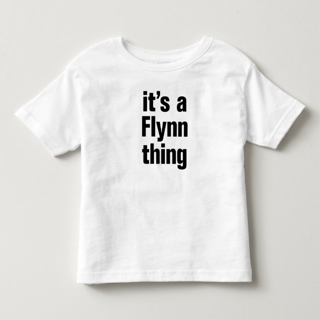 Camiseta De Bebé es una cosa flynn (Anverso)