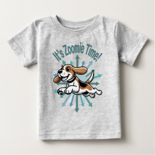 Camiseta De Bebé Es Zoomie Time Beagle