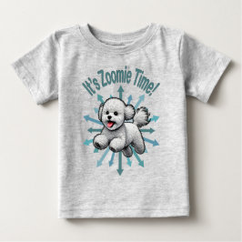 Camiseta De Bebé Es Zoomie Time Bichon Frise
