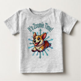 Camiseta De Bebé Es Zoomie Time Corgi