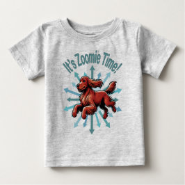 Camiseta De Bebé Es Zoomie Time Irish Setter