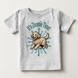 Camiseta De Bebé Es Zoomie Time Labradoodle