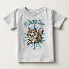 Camiseta De Bebé Es Zoomie Time Maine Coon Cat