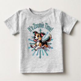 Camiseta De Bebé Es Zoomie Time Mutt
