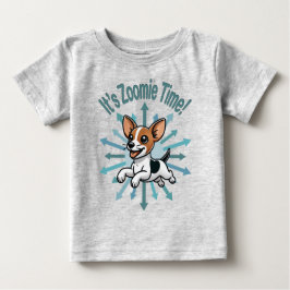 Camiseta De Bebé Es Zoomie Time Rat Terrier