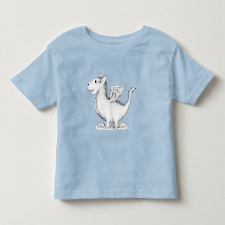 Camiseta De Bebé Esbozo de dragón cúbico