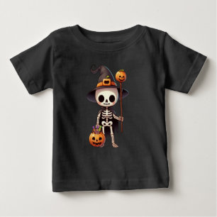 Camiseta De Bebé Esbozo de Halloween delicioso
