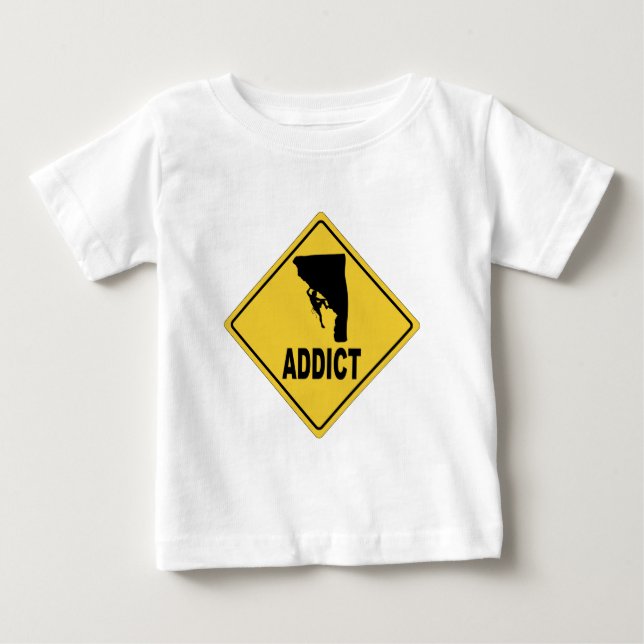 Camiseta De Bebé Escalada 2 (Anverso)