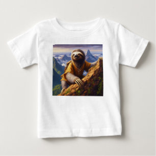 Camiseta De Bebé Escalada de Montaña Sloth