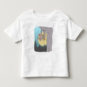 Camiseta De Bebé Escalada en eslogan