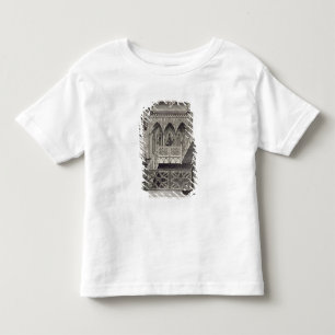 Camiseta De Bebé Escalera en la colina de la fresa, grabada por J.