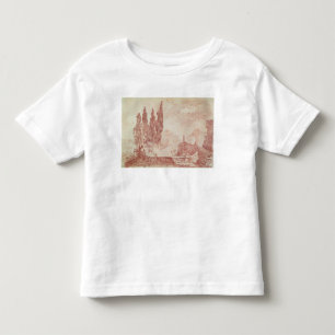 Camiseta De Bebé Escalera en los jardines del d'Est del chalet