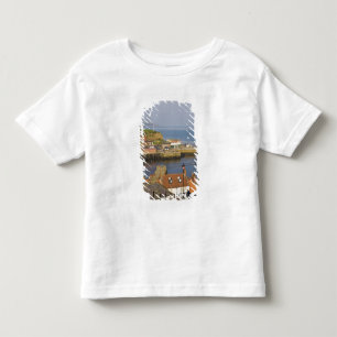 Camiseta De Bebé Escaleras que conducen al puerto, Whitby, Norte