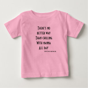 Camiseta De Bebé Escalofríos con nana todo el día