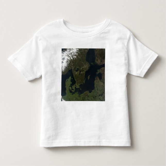 Camiseta De Bebé Escandinavia meridional (Anverso)
