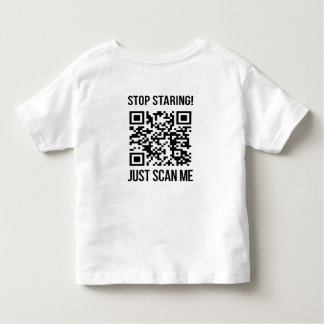 Camiseta De Bebé Escanear mi código QR: crear tu futuro