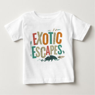 Camiseta De Bebé Escapos exóticos