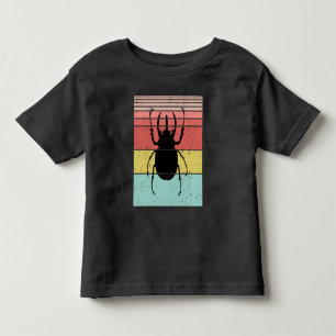 CAMISETA DE BEBÉ ESCARABAJO INSECTO VINTAGE
