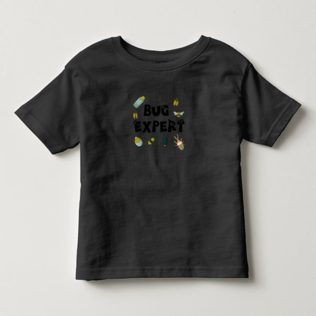 Camiseta De Bebé Escarabajos expertos de las correas eslabonadas de (Anverso)