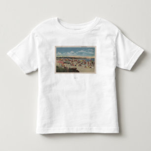 Camiseta De Bebé Escena apretada de la playa