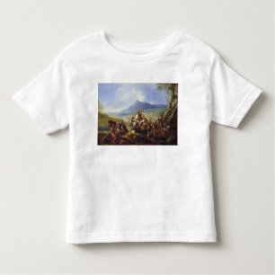 Camiseta De Bebé Escena de batalla, antes de 1680