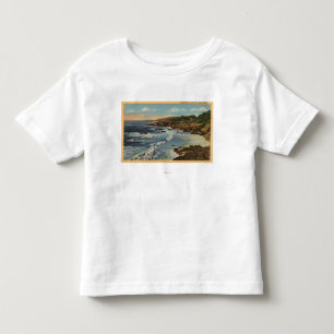 Camiseta De Bebé Escena de Coastal del Californian de