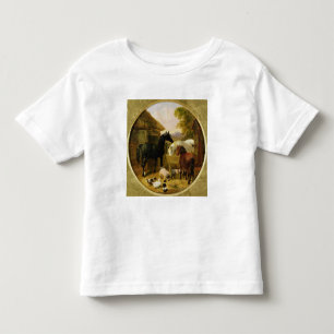 Camiseta De Bebé Escena de corral