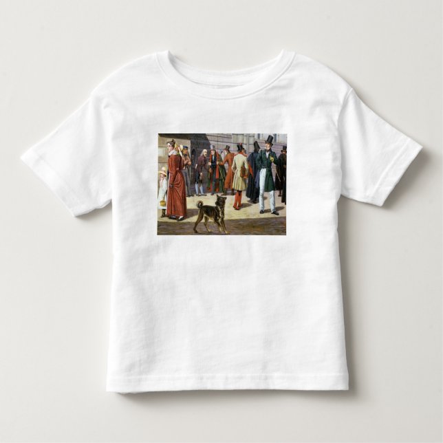 Camiseta De Bebé Escena de la calle en Estocolmo (Anverso)