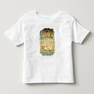Camiseta De Bebé Escena de la cosecha en la pared del este