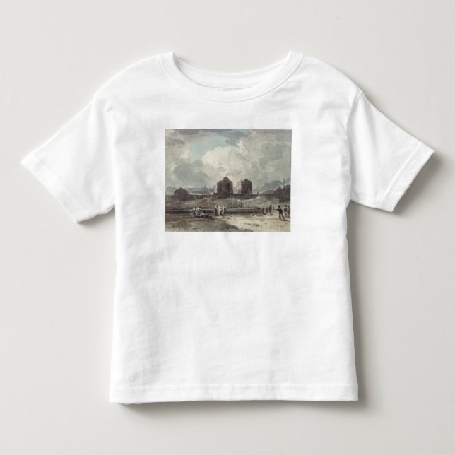 Camiseta De Bebé Escena de la costa (Anverso)