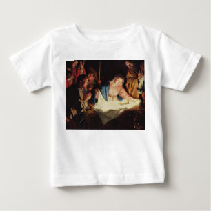 Camiseta De Bebé Escena de la natividad