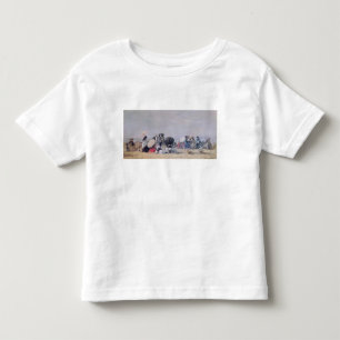 Camiseta De Bebé Escena de la playa, Trouville, 1873