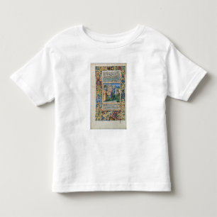 Camiseta De Bebé Escena de las 'Horas de Louis d'Orleans'