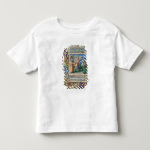 Camiseta De Bebé Escena de las 'Horas de Louis d'Orleans'
